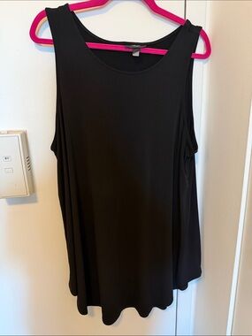 Alfani Black Scoop Neck Sleeveless Tank